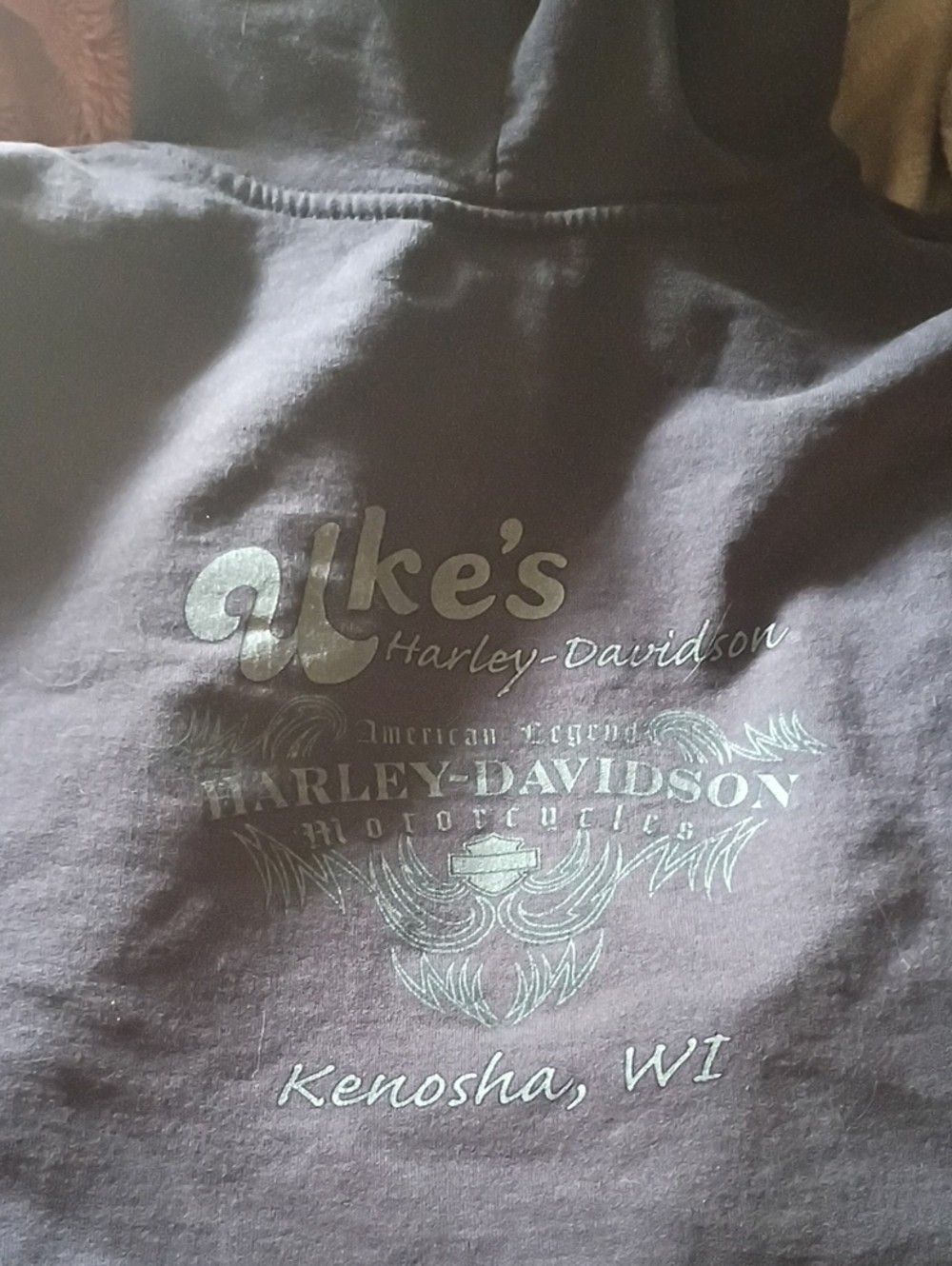 Harley Davidson Sweatshirt Bedazzled